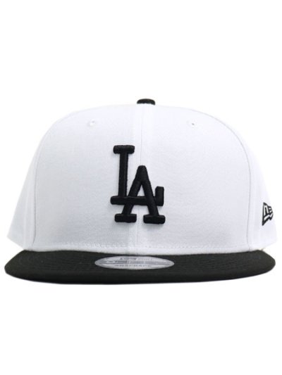 画像2: NEW ERA 9FIFTY LA DODGERS WHITE/BLACK