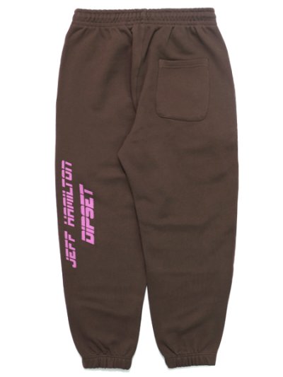 画像2: 【SALE】DIPLOMATS EMPIRE JEFF HAMILTON BROWN SWEATPANTS