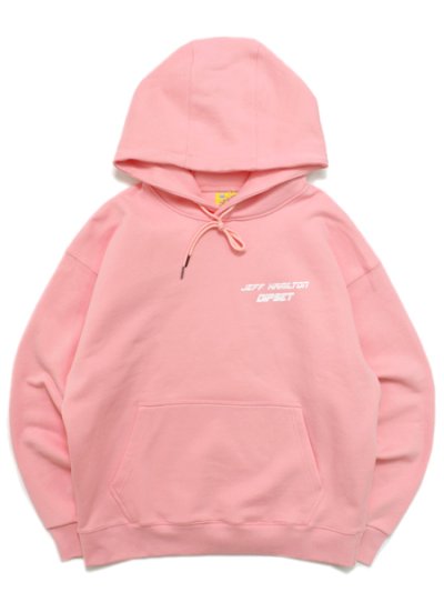 画像2: 【SALE】【送料無料】DIPLOMATS EMPIRE JEFF HAMILTON PINK PULLOVER HOODIE