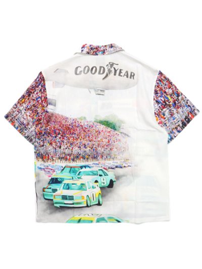 画像2: 【SALE】HUF GOODYEAR CIRCUIT WOVEN TOP