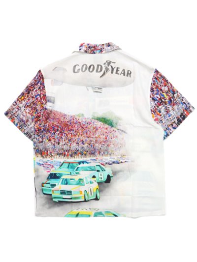 画像2: 【SALE】【送料無料】HUF GOODYEAR CIRCUIT WOVEN TOP