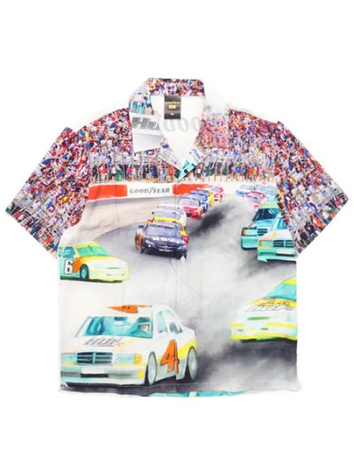 画像1: 【SALE】HUF GOODYEAR CIRCUIT WOVEN TOP