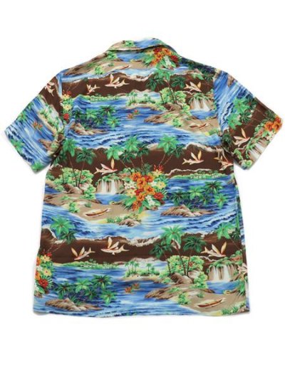 画像2: 【SALE】【送料無料】POLO RALPH LAUREN CLASSIC F FLY FISH PARADISE CAMP SHIRT