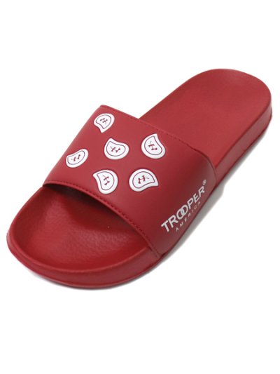画像3: 【SALE】TROOPER AMERICA SLIDE SANDAL BANDANA RED/WHITE