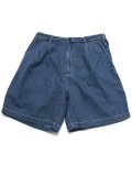 【SALE】【送料無料】SCHOTT NEP DENIM 2TUCK SHORTS USED