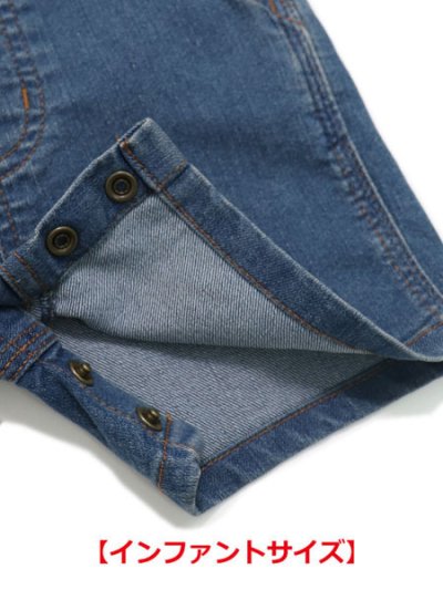 画像6: 【KIDS】CARHARTT KIDS RUGGED FLEX LOOSE DNM SHORTALL-MDW