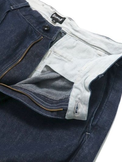 画像4: 【SALE】SCHOTT NEP DENIM 2TUCK SHORTS INDIGO