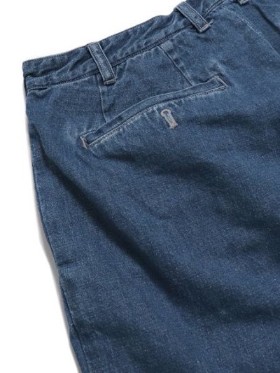 画像5: 【SALE】SCHOTT NEP DENIM 2TUCK SHORTS USED