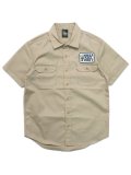 【SALE】Rap Attack HAVE A NICE PARTY WORK SHIRT MOCA BEIGE