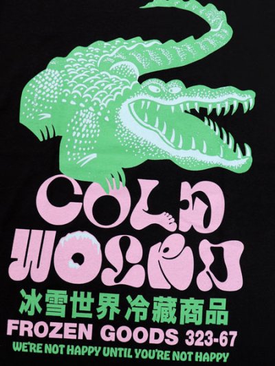 画像4: 【MEGA SALE】COLD WORLD FROZEN GOODS GATOR TEE