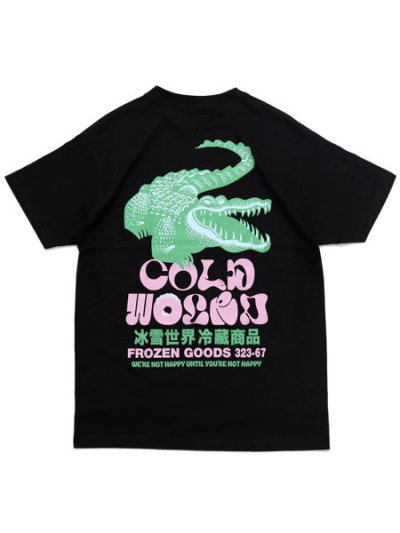 画像1: 【SALE】COLD WORLD FROZEN GOODS GATOR TEE