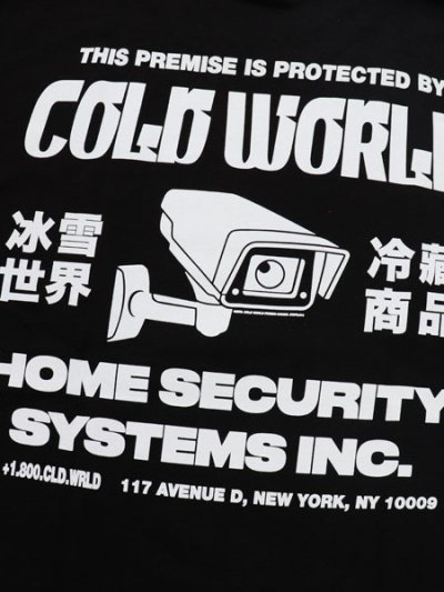 画像4: COLD WORLD FROZEN GOODS HOME SECURITY TEE