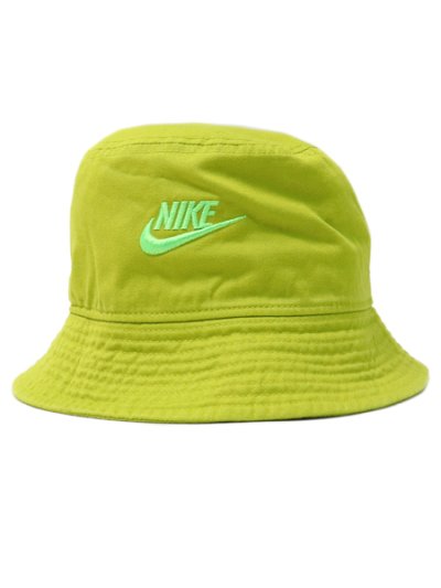 画像1: NIKE NSW FUTURA WASH BUCKET HAT-BRIGHT CACTUS