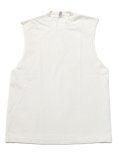 LOS ANGELES APPAREL SLEEVELESS TEE 6.5oz FINISHED HEM-OFF WHITE