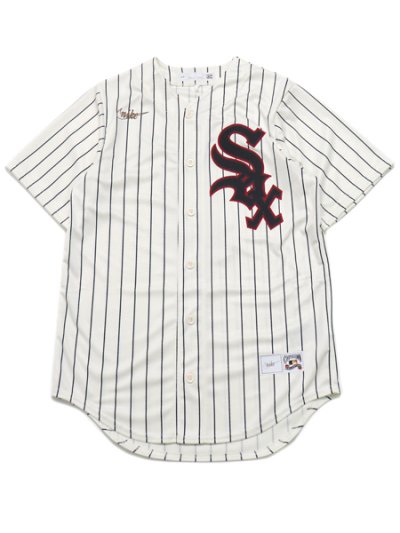 画像1: 【送料無料】NIKE COOPERSTOWN JERSEY WHITE SOX 91-93 BO #8