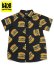 画像1: 【送料無料】【KIDS】IN-N-OUT BURGER YOUTH DOUBLE-DOUBLE BUTTON-UP SS SHIRT (1)