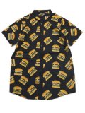 【送料無料】IN-N-OUT BURGER DOUBLE-DOUBLE BUTTON-UP SS SHIRT