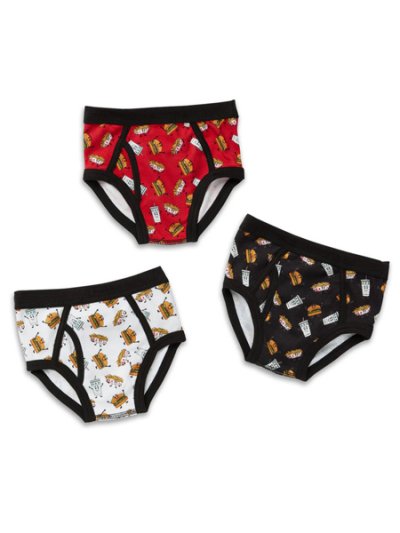 画像2: 【SALE】【KIDS】IN-N-OUT BURGER BOYS BRIEFS 3PACK