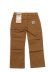 画像2: 【KIDS】CARHARTT KIDS CANVAS DUNGAREE PANT CARHARTT BROWN (2)