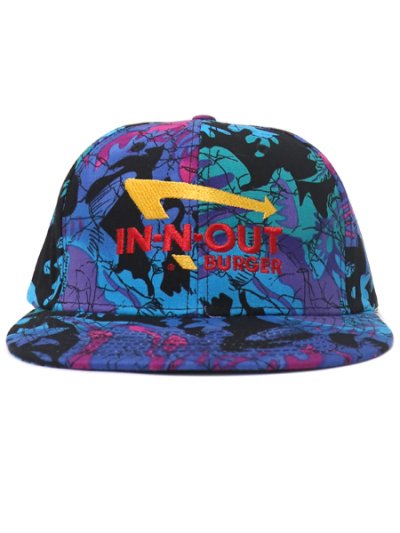 画像2: 【SALE】IN-N-OUT BURGER VINTAGE TEAL HAT