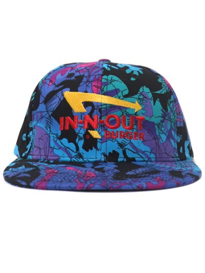 画像2: 【SALE】IN-N-OUT BURGER VINTAGE TEAL HAT