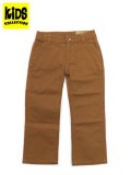 【KIDS】CARHARTT KIDS CANVAS DUNGAREE PANT CARHARTT BROWN