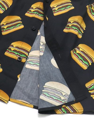 画像4: 【送料無料】IN-N-OUT BURGER DOUBLE-DOUBLE BUTTON-UP SS SHIRT