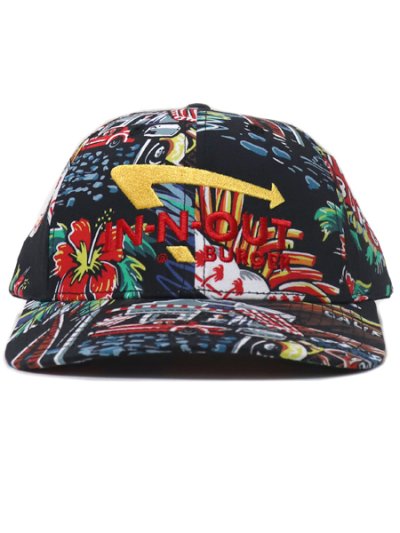 画像2: 【SALE】IN-N-OUT BURGER VINTAGE HAWAIIAN HAT