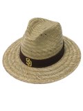 47BRAND JURASSIC NATURAL STRAW HAT PADRES