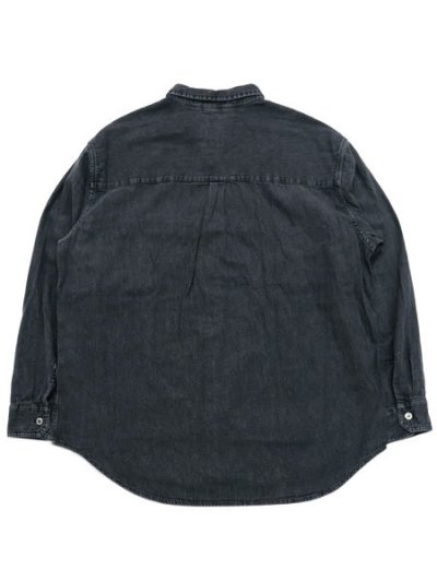 画像2: LEVI'S SILVER TAB OVERSIZE SHIRT BLK STONEWASH