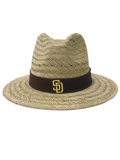 画像2: 【SALE】47BRAND JURASSIC NATURAL STRAW HAT PADRES