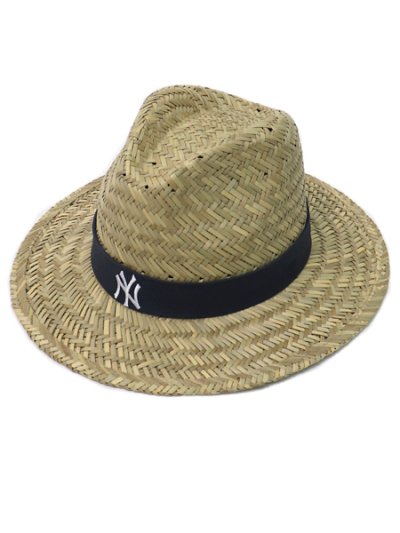 画像1: 【SALE】47BRAND JURASSIC NATURAL STRAW HAT YANKEES