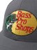 画像6: BASS PRO SHOPS EMB LOGO TWILL TRUCKER CAP CHARCOAL/BLK