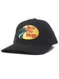 BASS PRO SHOPS EMBROIDERED LOGO TWILL SNAPBACK CAP