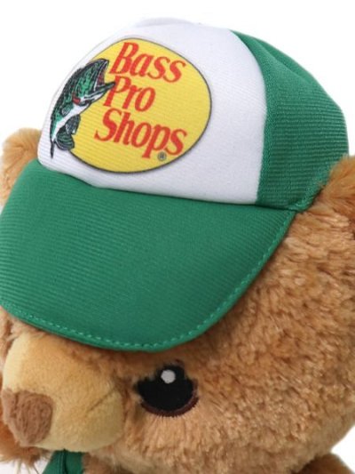 画像4: BASS PRO SHOPS PLUSH STUFFED TRUCKER CAP BEAR GREEN