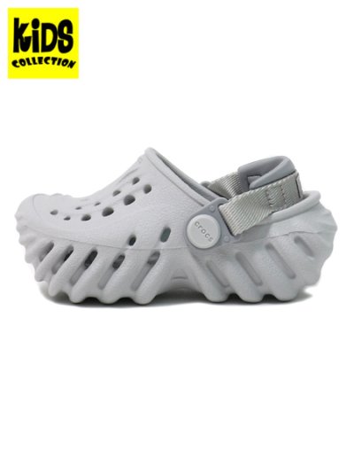 画像1: 【KIDS】crocs TODDLER ECHO CLOG ATMOSPHERE