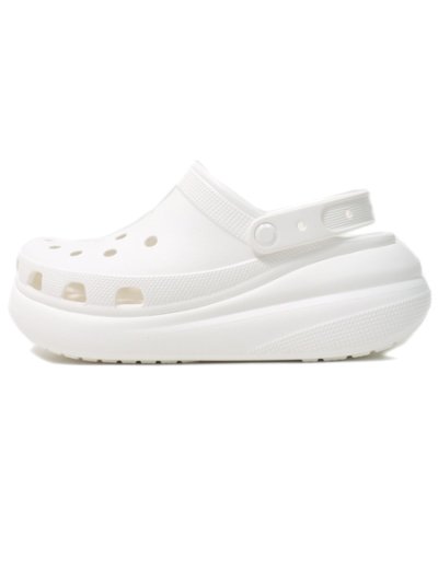 画像1: crocs CLASSIC CRUSH CLOG WHITE