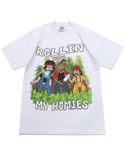 画像1: STREET WEAR SUPPLY ROLLIN' WITH MY HOMIES S/S TEE