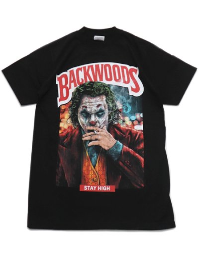 画像1: STREET WEAR SUPPLY BACKWOODS JOKER STAY HIGH TEE