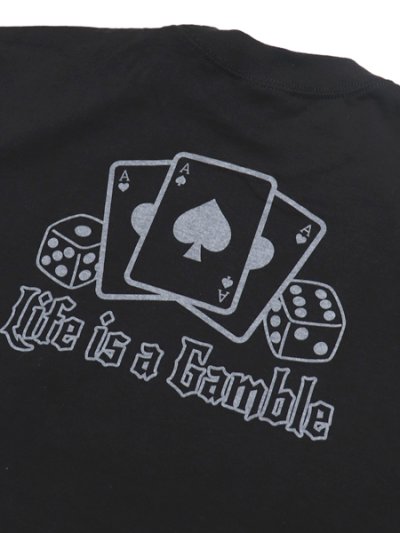 画像4: STREET WEAR SUPPLY BACKWOODS LIFE IS GAMBLE TEE