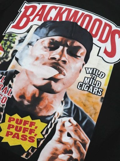 画像3: STREET WEAR SUPPLY BACKWOODS PUFF PUFF PASS TEE