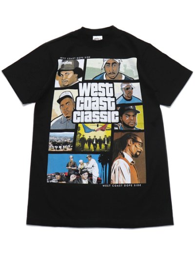 画像1: STREET WEAR SUPPLY GTA WEST COAST CLASSIC TEE