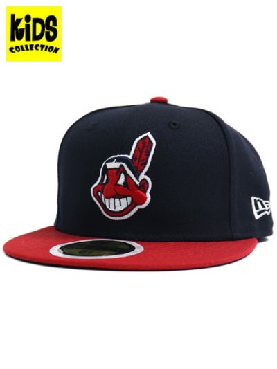 画像1: 【KIDS】NEW ERA JUNIOR 59FIFTY INDIANS HOME