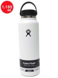 Hydro Flask HYDRATION 40 OZ WIDE MOUTH-WHITE