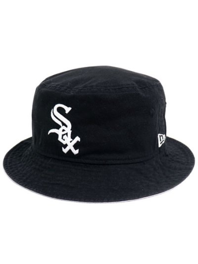 画像1: NEW ERA BUCKET01 GREY UNDER VISOR WHITE SOX