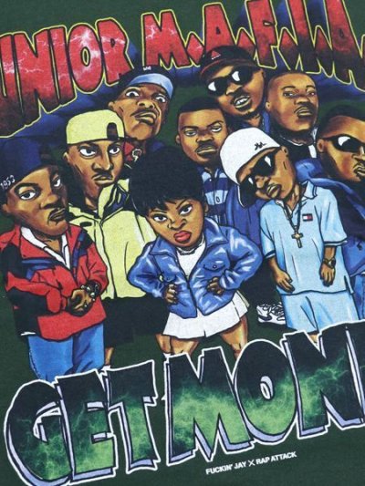 画像3: 【SALE】Rap Attack FUCKIN' JAY JUNIOR M.A.F.I.A. TEE