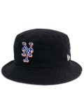 NEW ERA BUCKET01 GREY UNDER VISOR METS