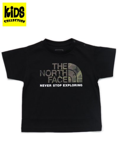 画像1: 【SALE】【KIDS】THE NORTH FACE BABY S/S CAMO LOGO TEE