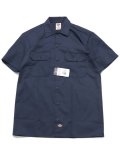 DICKIES S/S WORK SHIRT-NAVY BLUE