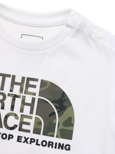 画像3: 【SALE】【KIDS】THE NORTH FACE BABY S/S CAMO LOGO TEE